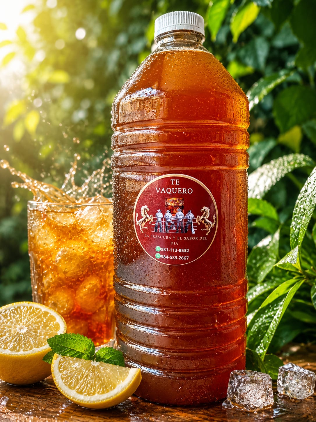 Té Vaquero con Limón – Litro