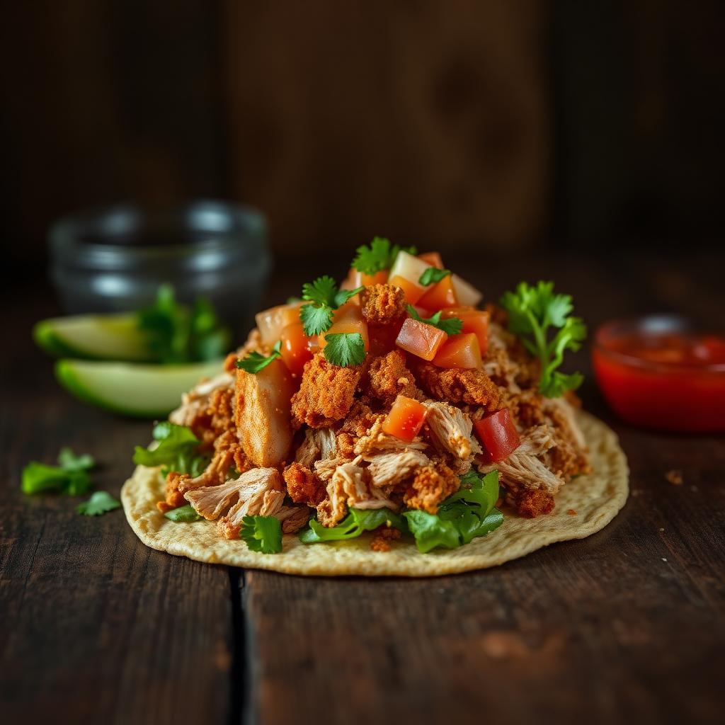 Tostada de Pollo